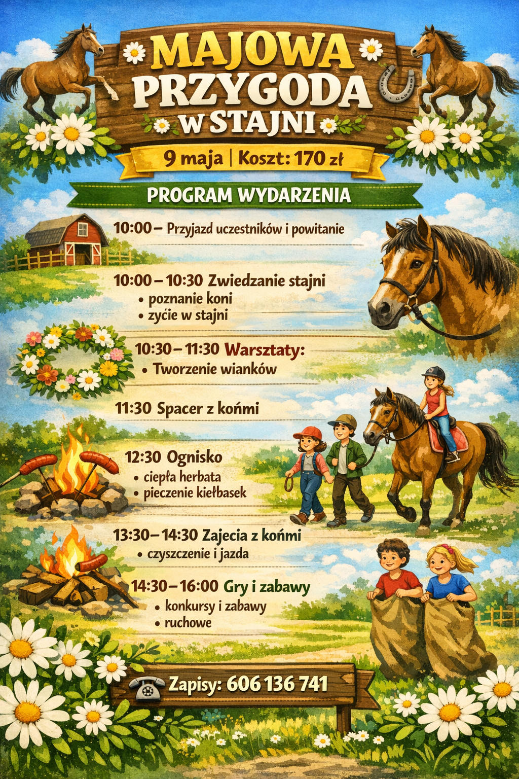 Majowa przygoda w Stajni